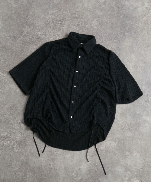 「ADRER」 半袖シャツ S グリーン メンズの画像2