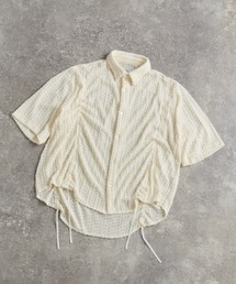 「ADRER」 半袖シャツ S グリーン メンズの画像3