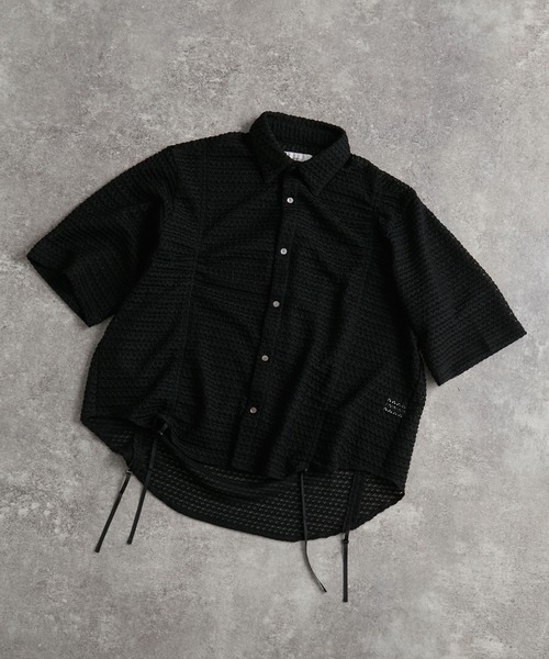 「ADRER」 半袖シャツ S グリーン メンズの画像6