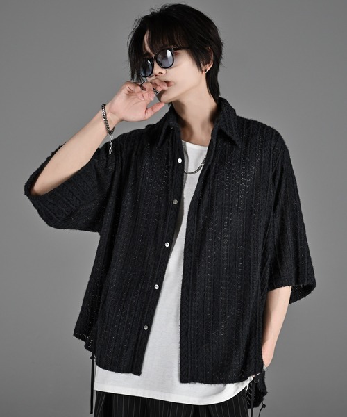 「ADRER」 半袖シャツ S グリーン メンズの画像7