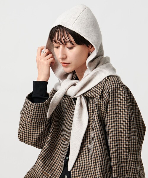 UNITED ARROWS ストール マフラー ニット フードストール