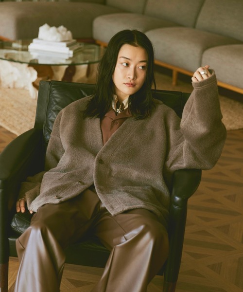 soerte カーディガン 1 ブラウン メンズ : ZOZOTOWN Yahoo!店 - 通販