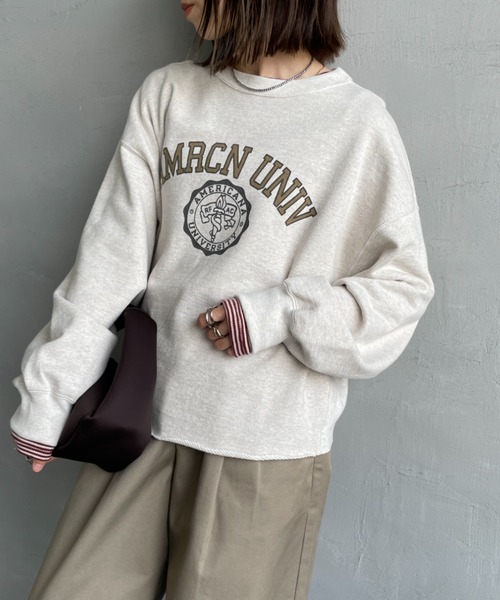 AMERICANA トレーナー スウェット 「WEB先行予約」「Americana