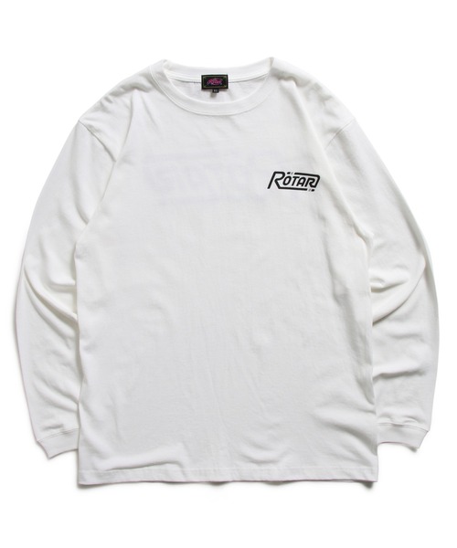 「ROTAR」 長袖Tシャツ LARGE ベージュ メンズ