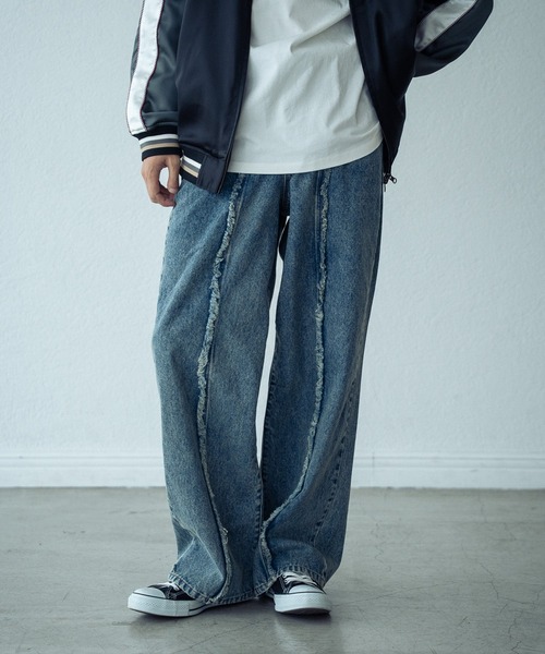 ラトルトラップ（RATTLE TRAP）/12ozケミカルウォッシュワイド5Pデニム RATTLE TRAP（ラトルトラップ） ジーンズ 12ozケミカルウォッシュ