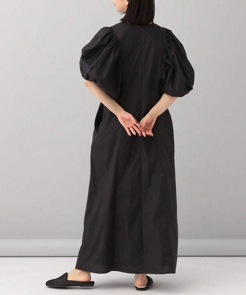 「A part by」 半袖ワンピース FREE ブラック レディース_画像8