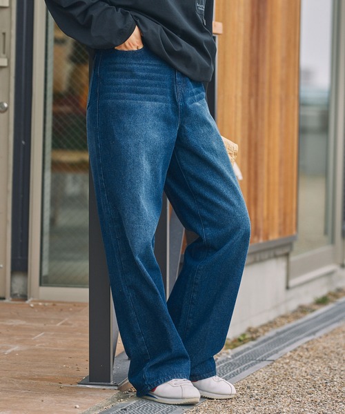 THE CRAFT CREW PRODUCTS ジーンズ ヴィンテージ加工 ルーズストレート