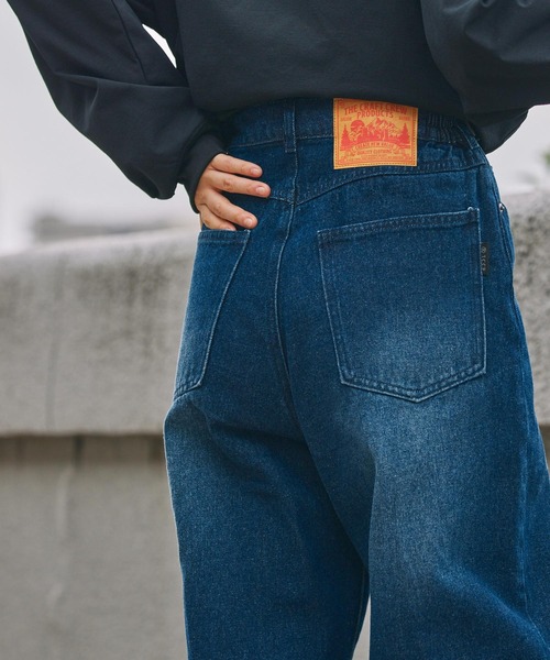 ヴィンテージ加工 ストレート デニムパンツ W29 THE CRAFT CREW PRODUCTS ジーンズ ヴィンテージ加工 ルーズストレート