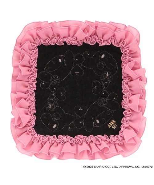 ANNA SUI（アナスイ） ハンカチ 「マイメロディ・クロミ×ANNA SUI