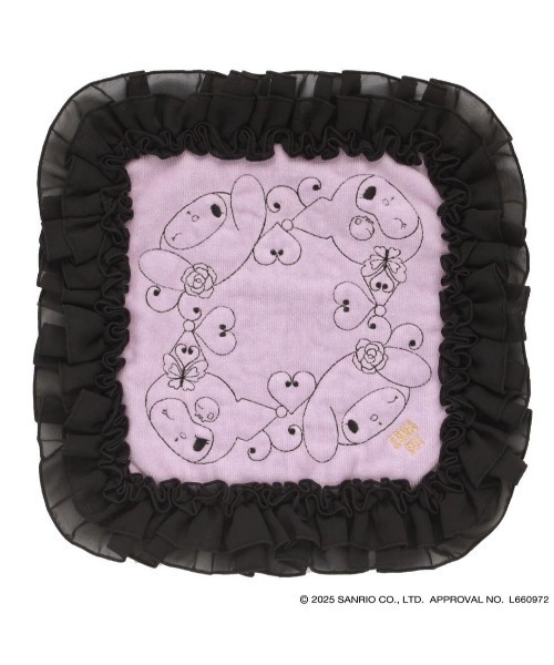 ANNA SUI（アナスイ） ハンカチ 「マイメロディ・クロミ×ANNA SUI