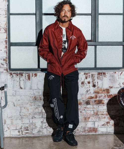 seventy seven コート ジャケット mj11124-nylon coach JKT(25W
