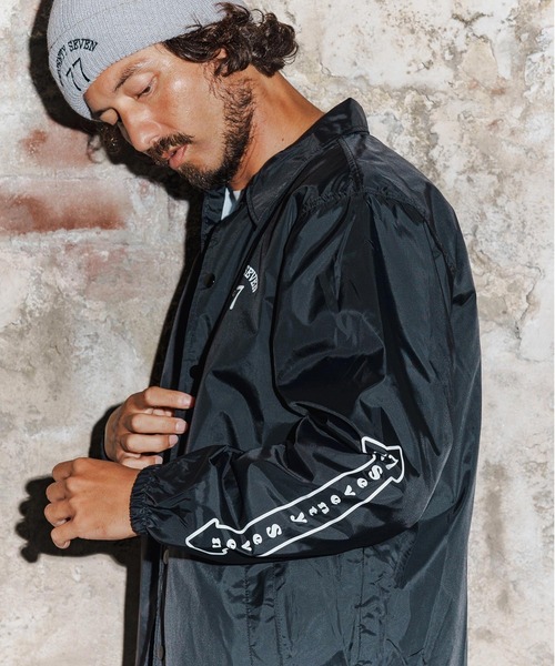 seventy seven コート ジャケット mj11124-nylon coach JKT(25W