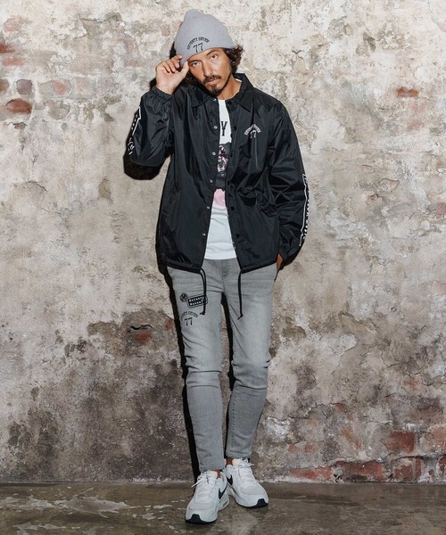 seventy seven コート ジャケット mj11124-nylon coach JKT(25W