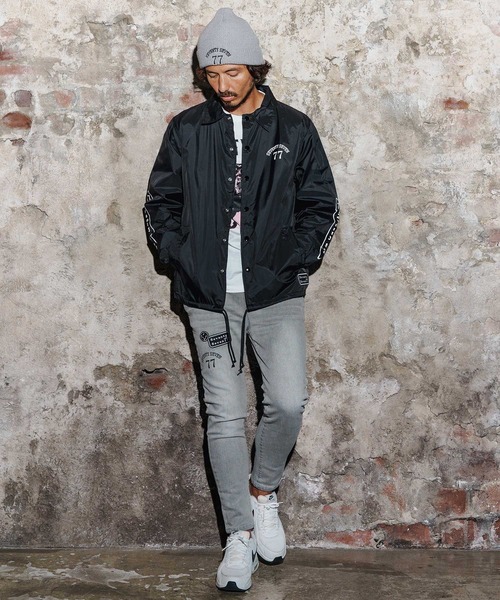 seventy seven コート ジャケット mj11124-nylon coach JKT(25W