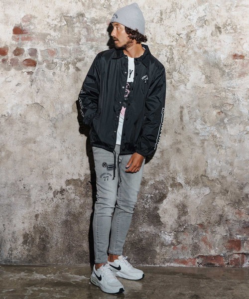 seventy seven コート ジャケット mj11124-nylon coach JKT(25W