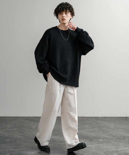 Rocky Monroe セーター ニット オーバーサイズシャギーニットセーター