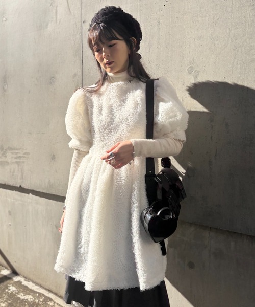 HONEY MI HONEY（ハニーミーハニー） ワンピース 卒業式 tulle puff