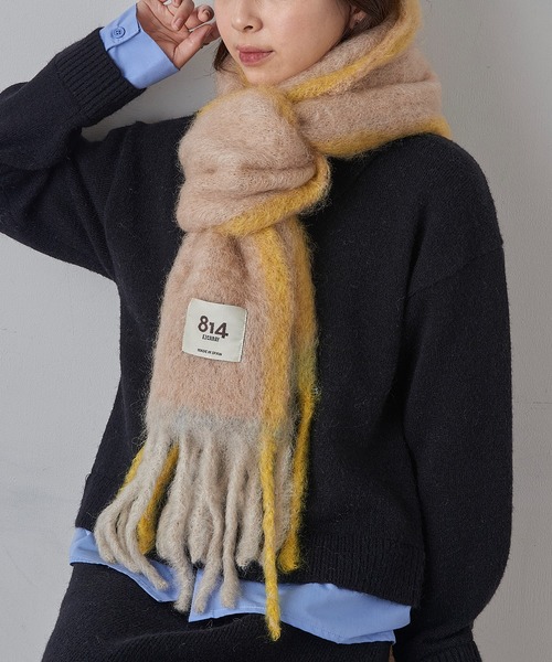 814 EZCARAY マフラー ストール 「814EZCARAY」TWIST FRAME TW