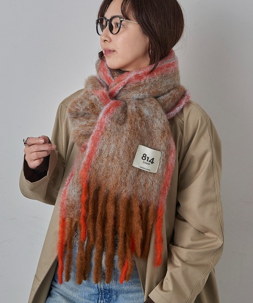 814 EZCARAY マフラー ストール 「814EZCARAY」TWIST FRAME TW