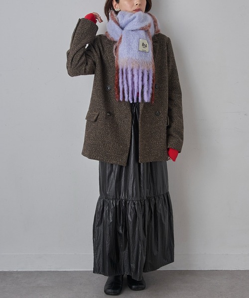 814 EZCARAY マフラー ストール 「814EZCARAY」TWIST FRAME TW