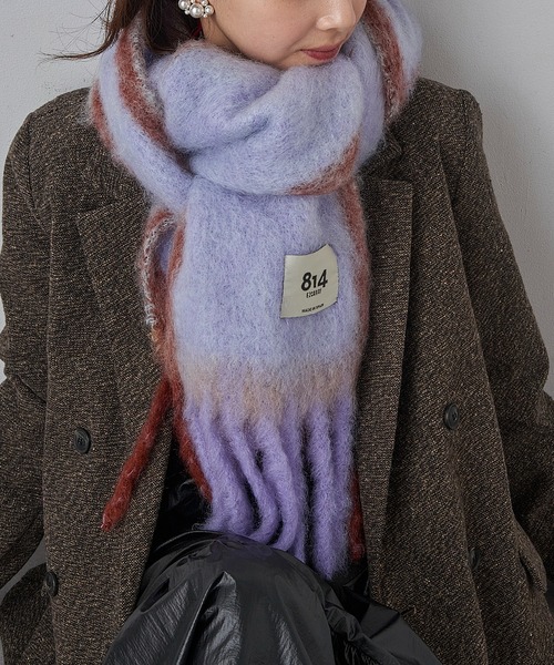 814 EZCARAY マフラー ストール 「814EZCARAY」TWIST FRAME TW