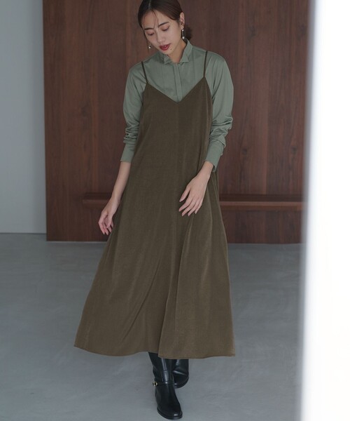 23区（ニジュウサンク） ワンピース 「見上愛さん着用/洗える」ス