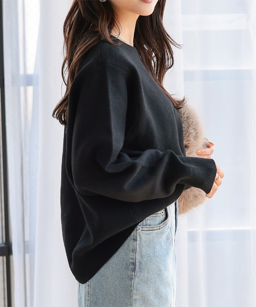 KOBE LETTUCE ニット セーター スウェットライクニットトップス