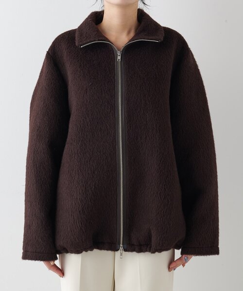 Whim Gazette（ウィム ガゼット） ブルゾン アウター アルパカシャギー