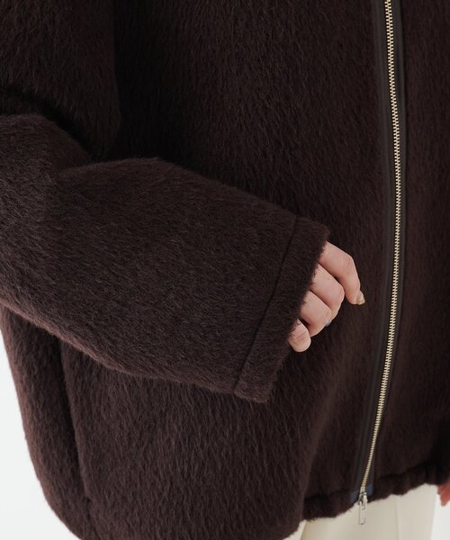 Whim Gazette（ウィム ガゼット） ブルゾン アウター アルパカシャギー