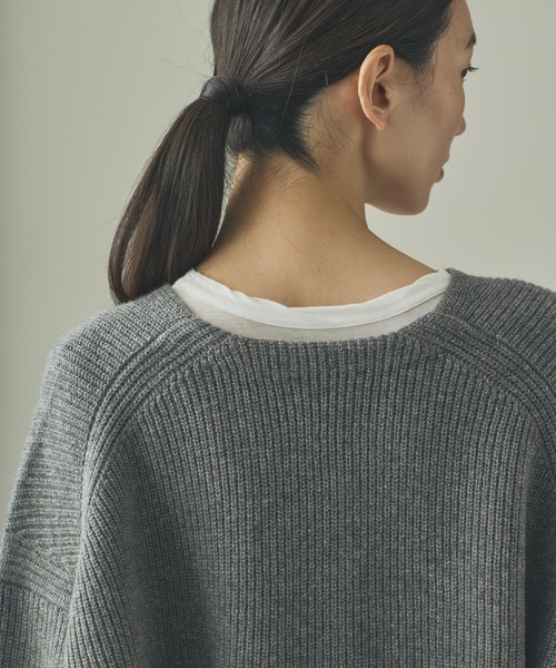 Curensology（カレンソロジー） ニット セーター /ウールカシミヤU