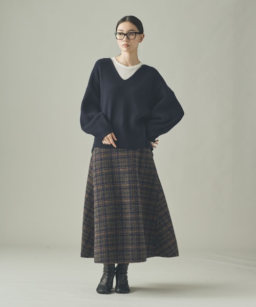 Curensology（カレンソロジー） ニット セーター /ウールカシミヤU