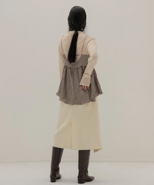 DRESSLAVE（ドレスレイブ） スカート midi wrap skirt(ミディ丈ラップ 