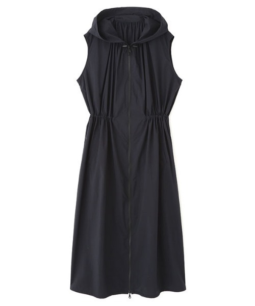 「ETRE TOKYO」 半袖ワンピース FREE ネイビー レディース_画像9