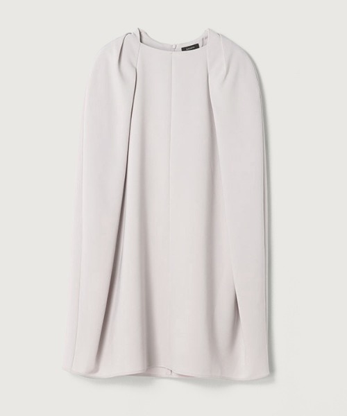 「anuans」 半袖ワンピース MEDIUM アイボリー レディース_画像2