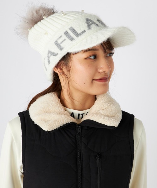 FILA GOLF ニット帽 ニットキャップ 「FILA GOLF:フィラゴルフ