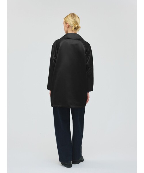 mizuiroind（ミズイロインド） コート アウター サテンドルマンコート