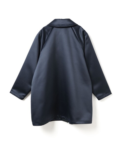 mizuiroind（ミズイロインド） コート アウター サテンドルマンコート
