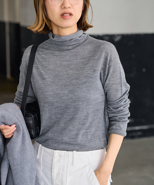 FRAMeWORK（フレームワーク） ニット セーター 18ゲージタートルネック