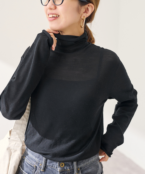 FRAMeWORK（フレームワーク） ニット セーター 18ゲージタートルネック