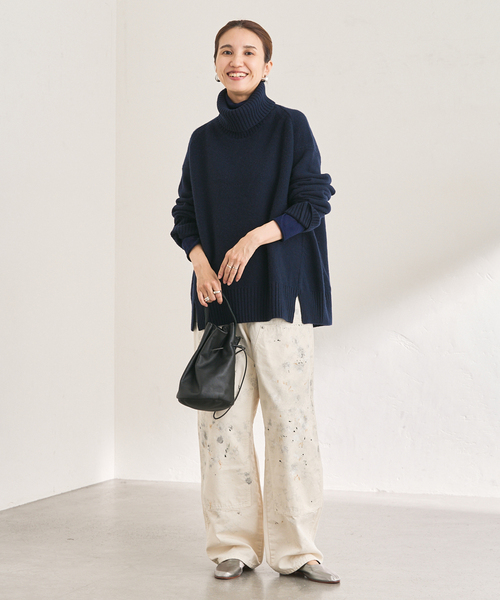 FRAMeWORK（フレームワーク） ニット セーター 18ゲージタートルネック