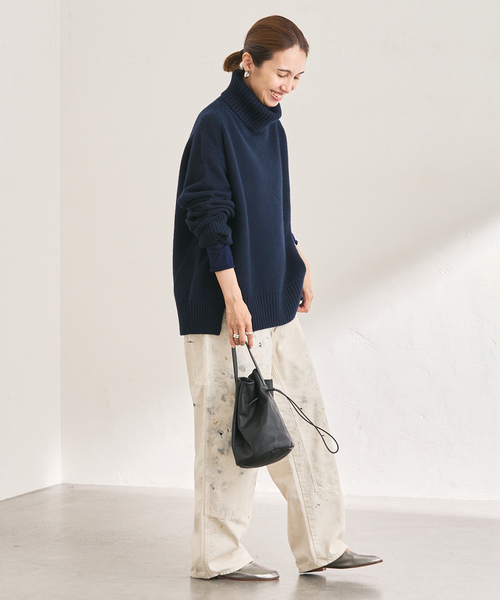 FRAMeWORK（フレームワーク） ニット セーター 18ゲージタートルネック