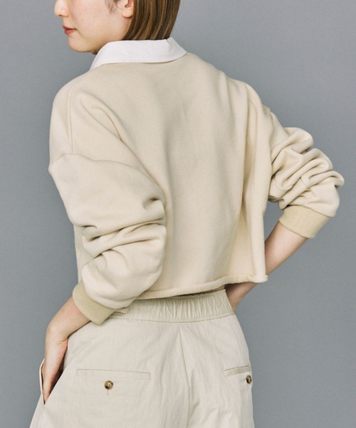 「PROTAGONISTA」 スウェットカットソー フリー ベージュ レディース_画像9