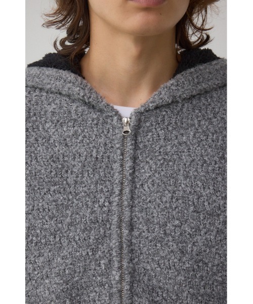 アズール AZZURE B系 ジップパーカー AZUL BY MOUSSY（アズールバイマウジー） パーカー ブークレージップ