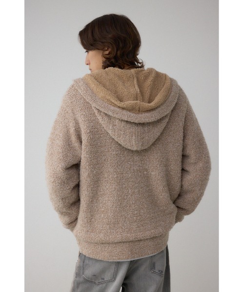 AZUL BY MOUSSY（アズールバイマウジー） パーカー ブークレージップ