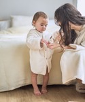 授乳 「親子コーデ」ふんわりバスローブ3点セッ...の詳細画像2