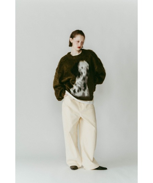 Knuth Marf（クヌースマーフ） ワイドパンツ パンツ K motif velveteen