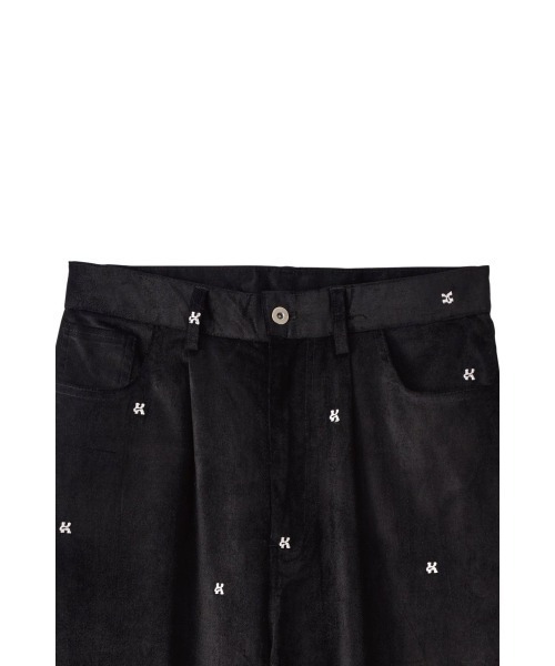 Knuth Marf（クヌースマーフ） ワイドパンツ パンツ K motif velveteen