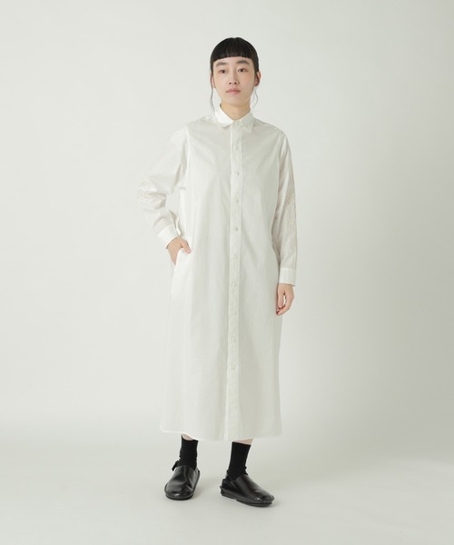 ZUCCa（ズッカ） ワンピース CORD EMBROIDERY SHIRT / ワンピース