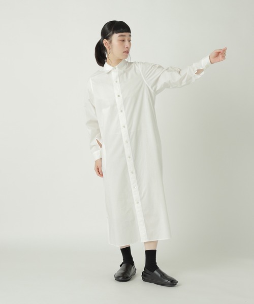 GGロゴ ワンピース ZUCCa（ズッカ） ワンピース CORD EMBROIDERY SHIRT / ワンピース