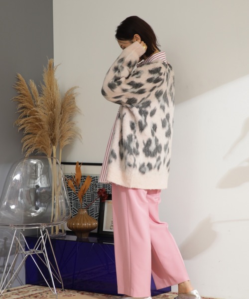 「ROSE BUD」 ニットカーディガン ONE SIZE ブラック レディース_画像6